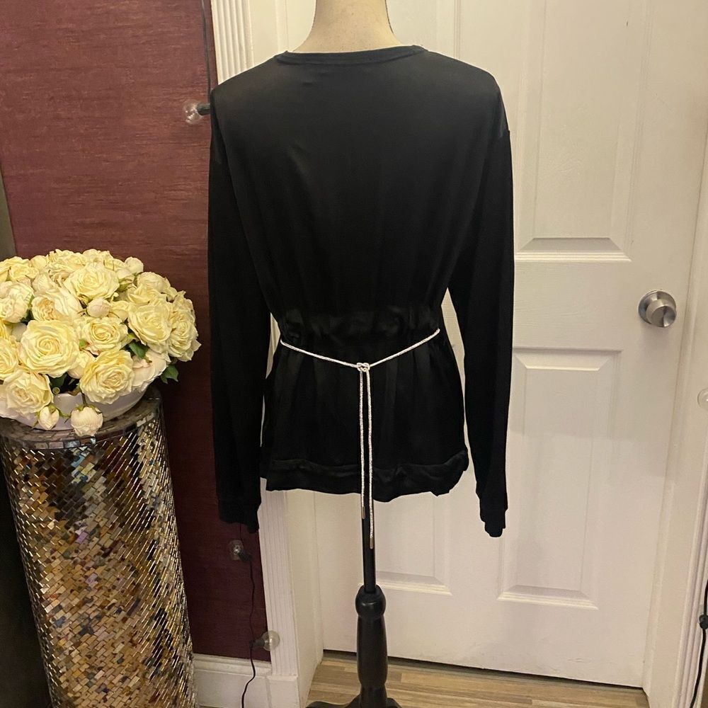 Sandro belted sweatshirt, L - Picture 2 of 11